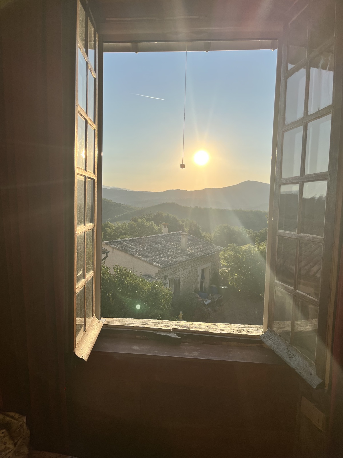 amanecer en la Provenza